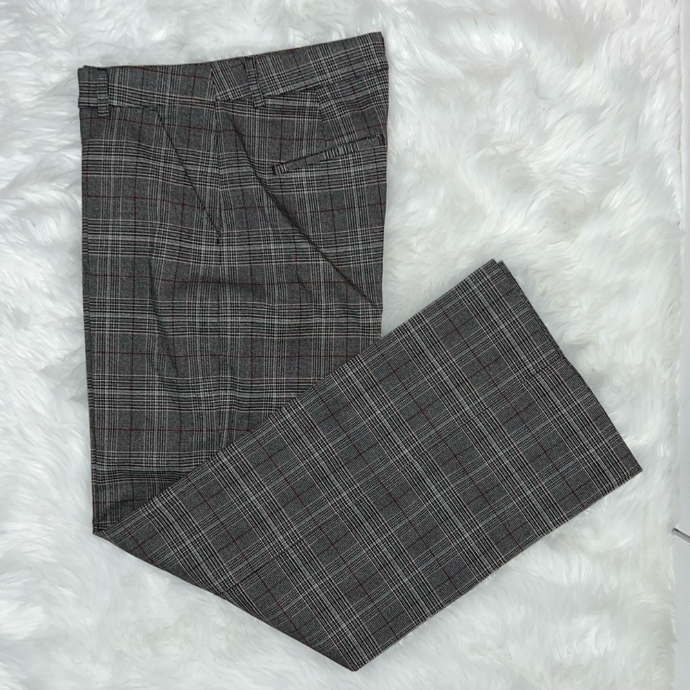 EXPRESS Editor Relaxed trouser women’s suit pants size 6 Plaid